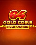 64 Gold Coins Hold and Win