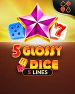 5 Glossy Dice