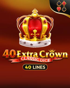 40 Extra Crown Classic Dice
