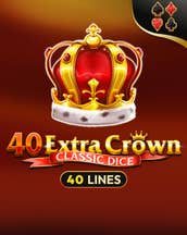 40 Extra Crown Classic Dice