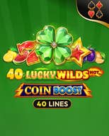40 Lucky Wilds Hot Coin Boost