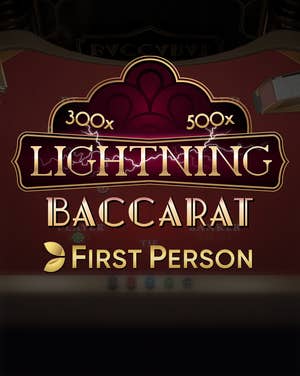 First Person Lightning Baccarat