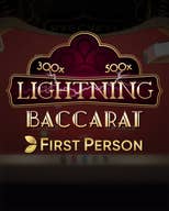 First Person Lightning Baccarat