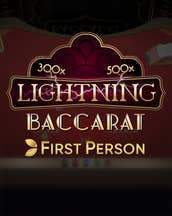 First Person Lightning Baccarat