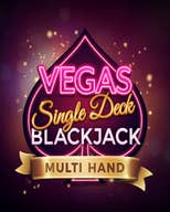 Multi Hand Vegas Single Deck Blackjack