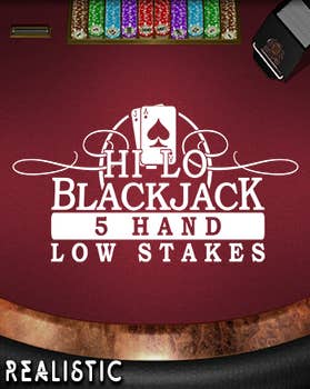Hi-Lo Blackjack (5 Box) Low Stakes