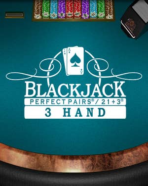 Perfect Pairs 21 3 Blackjack (3 Box)