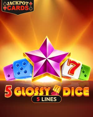 5 Glossy Dice
