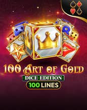 100 Art of Gold dice edition