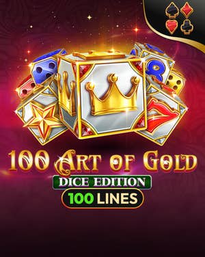 100 Art of Gold dice edition