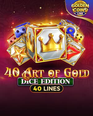 40 Art of Gold Dice Golden Coins Link