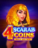 4 Scarab Coins: Hold and Win