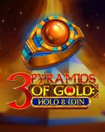 3 Pyramids of Gold: Hold & Win