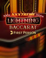 First Person XXXtreme Lightning Baccarat