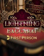 First Person Lightning Baccarat