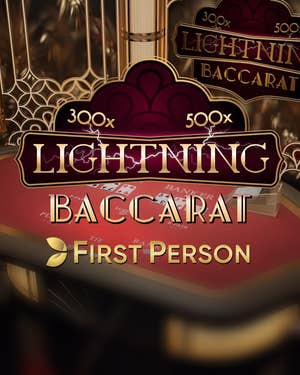 First Person Lightning Baccarat