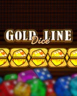 Gold Line Dice