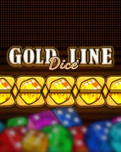 Gold Line Dice