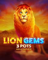 Lion Gems 3 Pots: Hold and Win