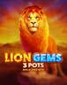 Lion Gems 3 Pots: Hold and Win